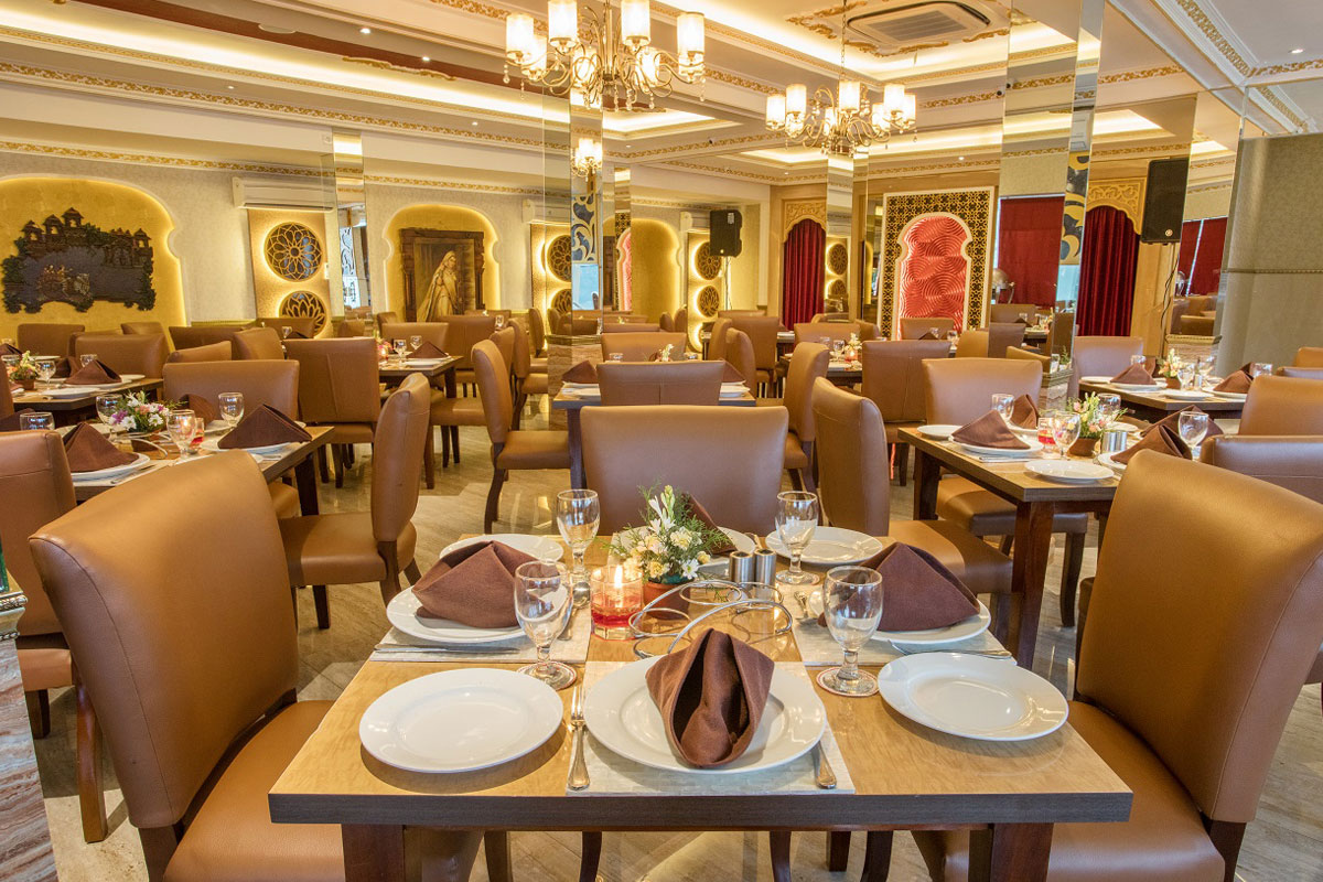 Restaurant interior 2dnd floor group bookings at Queen’s Tandoor Indian Restaurant Bali